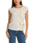 Фото #1 товара Piazza Sempione Silk Blouse Women's White 38