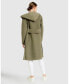 Фото #3 товара Women Walk This Way Wool Blend Oversized Coat