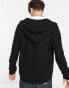 Фото #3 товара AllSaints Raven zip hoodie in black