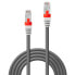 Lindy 1m Cat.6A S/FTP LSZH Cable - Grey - 1 m - Cat6a - SF/UTP (S-FTP) - RJ-45 - RJ-45