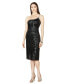 Women's - One Shoulder Midi Cocktail Dress