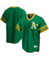 ფოტო #2 პროდუქტის Men's Kelly Green Oakland Athletics Road Cooperstown Collection Team Jersey