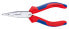 KNIPEX 13 05 160 - Needle-nose pliers - Chromium-vanadium steel - Plastic - Blue - Red - 160 mm - 139 g
