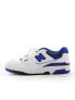 New Balance 550 trainers in white and blue