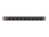 Lanberg PDU-09E-0300-BK - 1U - Horizontal - Black - 9 AC outlet(s) - Type E - Activity