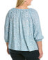 Фото #2 товара Nic+Zoe Plus In Stitches Top Women's 2X