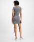 ფოტო #2 პროდუქტის Juniors' Ribbed Knit T-Shirt Dress