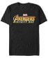 ფოტო #1 პროდუქტის Marvel Men's Avengers Infinity War Avengers Logo Short Sleeve T-Shirt