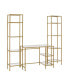 Стол для письма Crosley Aimee Desk Etagere Set, 3 Piece - фото #1