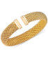 Фото #3 товара Браслет Italian Gold Mesh Bangle Caramia