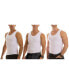 Фото #1 товара Insta Slim Men's 3 Pack Compression Muscle Tank T-Shirts