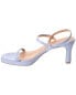 Madewell Leather Slingback Sandal Women's Purple 5