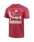 Фото #4 товара Men's Cardinal Arkansas Razorbacks Comfort Colors Local T-shirt