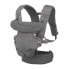 Фото #2 товара Babytrage Flip ergonomisch 4 in 1 grau - INFANTINO - Flip ergonomisch 4 in 1 - Polyester - Von 3,6 bis 14,5 kg