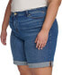 Фото #3 товара TH Flex Plus Size Cuffed Denim Shorts, Created for Macy's