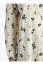 AYMİRA GİYİMDEN İŞ YERİ VE GÜNLÜK KULLANNIM İÇİN Desenli Uzun Kollu Oversize Kadın Gömlek Tunik