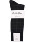 Фото #2 товара Носки мужские Calvin Klein Crew Length Microfiber, набор из 4 пар