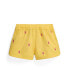 ფოტო #3 პროდუქტის Toddler and Little Girls Polo Pony Cotton Twill Shorts