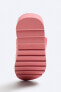 Фото #7 товара Стеганые сандалии из высокотехнологичной ткани ZARA