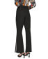 ფოტო #2 პროდუქტის Women's Side-Stripe Wide-Leg Pants