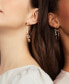 ფოტო #2 პროდუქტის Cubic Zirconia Bride Statement Hoop Earrings