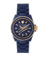 Фото #1 товара Часы и аксессуары Plein Sport женские Наручные часы с синим поликарбонатным браслетом 38 мм.