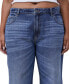 Фото #3 товара Women's Relaxed Wide Leg Jeans