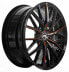 Колесный диск литой Barracuda Project 3.0 black gloss flashorange - DS10 8.5x18 ET30 - LK5/114.3 ML73.1 5, R18, 30, 8.5, 73.1, 114.3 - фото #3