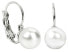 Elegant set of Pearl White necklaces and earrings