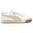 Puma Roma Almonds Lace Up Womens Beige, White Sneakers Casual Shoes 39945701 9.5 - фото #1