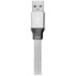 Фото #7 товара Cellularline USBDATAROLMUSBD - 1 m - Micro-USB B - USB A - 2.0 - Grey