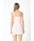 Фото #3 товара Платье без рукавов с пайетками и перьями endless rose для женщин