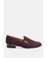 ფოტო #2 პროდუქტის SARA Womens Suede Slip-on Loafers