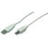 Фото #2 товара LogiLink 5m USB 2.0 - 5 m - USB A - Mini-USB B - USB 2.0 - Male/Male - Grey