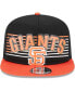 Men's Black San Francisco Giants Speed Golfer Trucker Snapback Hat
