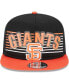 Фото #2 товара Men's Black San Francisco Giants Speed Golfer Trucker Snapback Hat