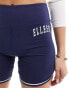 Ellesse Lastan legging shorts in navy Черный, 40 - фото #5