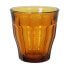Фото #1 товара Набор стаканов Duralex Picardie 250 мл Янтарь (6 штук)