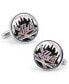 Запонки бейсбольные Cufflinks Inc. new York Mets Синий - фото #1