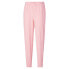 Фото #2 товара Puma Fit Branded Fleece Joggers Womens Pink Casual Athletic Bottoms 52385162