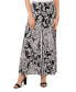 Фото #1 товара Women's Relaxed Wide-Leg Pull-On Pants