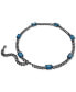 Millenia Black-Tone Crystal Necklace, 19-3/4"