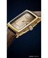 ფოტო #4 პროდუქტის Women's Swiss Toccata Brown Leather Strap Watch 22.6x28.1mm