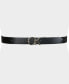 Фото #5 товара Women's Reversible Monogram Buckle Belt