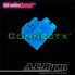 Фото #1 товара A.C.Ryan Connectx™ ATX4pin (P4-12V) Female - UVBlue 100x - Blue