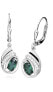 Timeless silver earrings with zircons SVLE0650SH8Z100