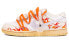 Фото #1 товара 【定制球鞋】 Nike Dunk Low Retro"Coconut Milk" 银色地狱火焰 火焰 麻绳 喷绘 VIBE风 缝纫 解构 绑带 低帮 板鞋 男款 白红 / Кроссовки Nike Dunk Low DJ6188-100