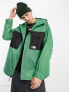 Фото #1 товара The North Face Nekkar hooded water repellent jacket in green Exclusive at ASOS