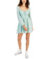 Juniors' Sweetheart-Neck Smocked Dress