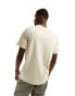 Levi's t-shirt with central boxtab logo in cream